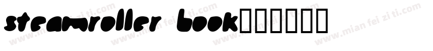 steamroller Book字体转换